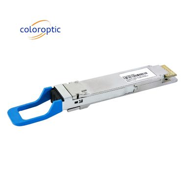 Module LR4 MSA QSFP DD conforme à la norme 400G Transceiver Ethernet avec portée de 10 km