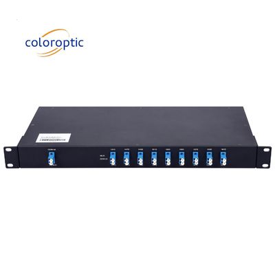 1270nm - 1610nm SMF CWDM MUX 16 canaux pour une transmission de données efficace