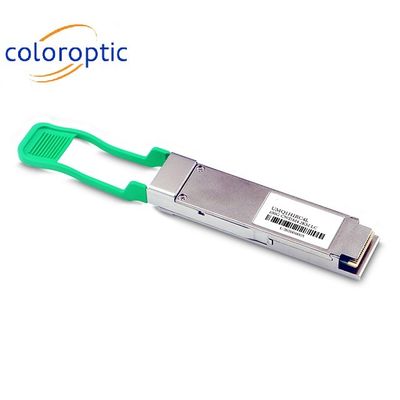 Module optique 100G QSFP28 ZR4 SFP 100GBASE-ZR4 Liens Ethernet à 80 km par le biais du mode unique OS2