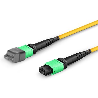 Cable à mode unique à câble de patch MTP optique passif 1M - 50M de longueur