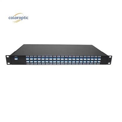 AAWG 96 Modèle WDM à double mode simple Fibre à 50 GHz Système DWDM WDM