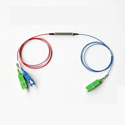 Dispositif Fwdm à haute isolation de canal Wdm modèle en fibre optique pour réseau d'accès Catv