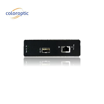CO-1X1CP 10GE Les commutateurs Poe Protocoles IEEE802.3 étendre la transmission IP Ethernet