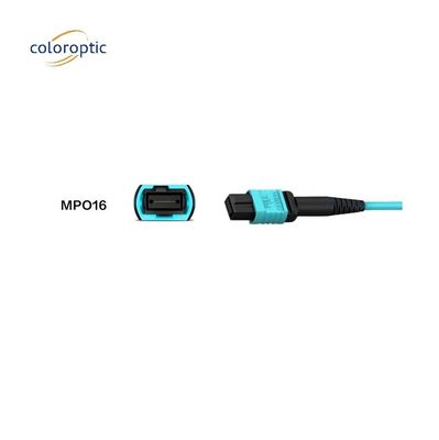 Cordon de patch MPO de qualité fibre G652D avec polissage du connecteur PC de la veste aquatique