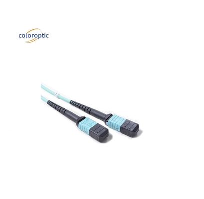 Matériau de la veste: câble de câble de patch avec connecteur MPO pour les réseaux de télécommunication