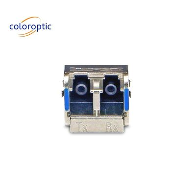 Transcepteur de module optique SMF 10GBase-DWDM SFP+ C-Band 100 GHz Duplex LC