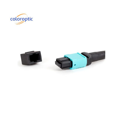 MTP (MPO) 12 câble à fibre OM3 (50/125) M400 série US Conec