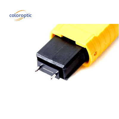 Mtp(Mpo) câble de patch mode unique 12 fibre de type B connecteur féminin à féminin