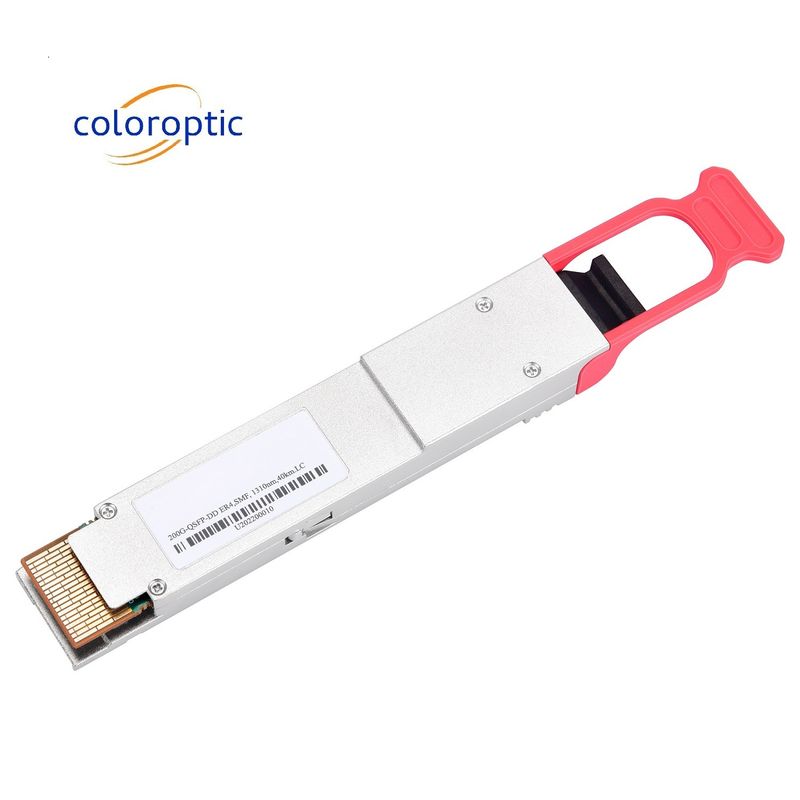 200GBASE-LR4 10km QSFP DD Module 10,8W Consommation maximale de puissance pour l'éthernet 200G