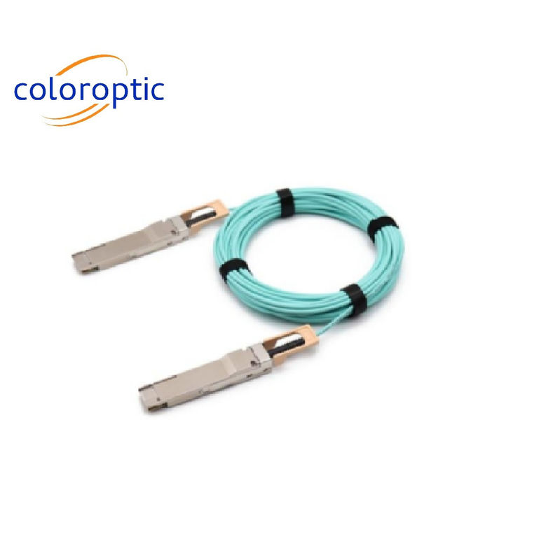 QSFP-DD 200G à QSFP-DD 200G câble AOC DAC HDR 15m DOM Pour les systèmes 200GbE