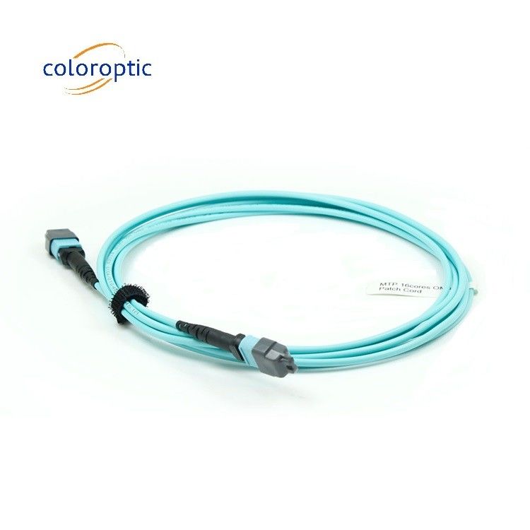 Cable à mode unique à câble de patch MTP optique passif 1M - 50M de longueur