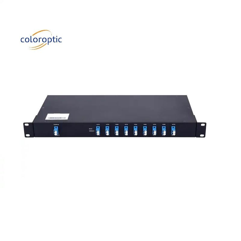 8 canaux WDM Modèle CWDM MUX avec connecteur LC pour le réseau d'accès