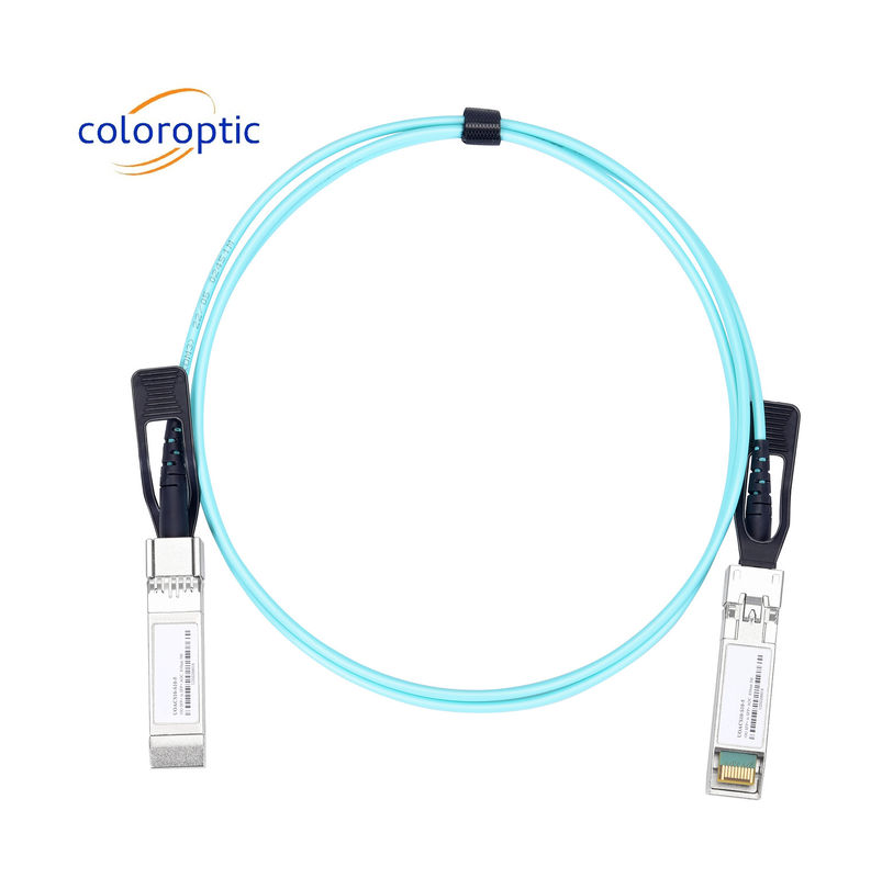 10G SFP+ à 10G SFP+ AOC Connexion au rack du câble Ethernet Infiniband QDR / DDR / SDR