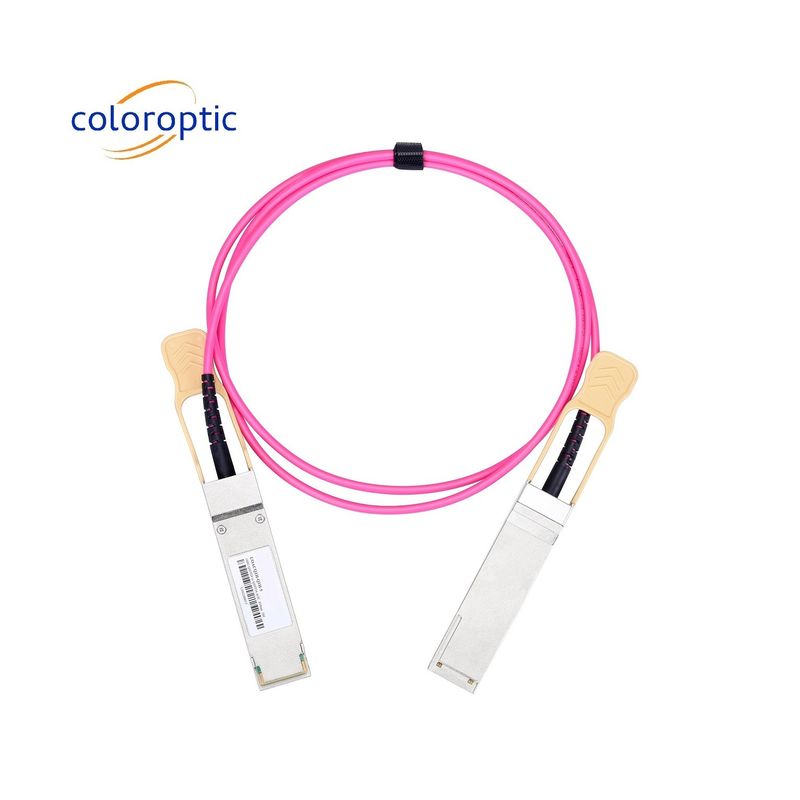 100G QSFP28 à 100G QSFP28 AOC câble DAC 1m - 70m Longueur pour le centre de données