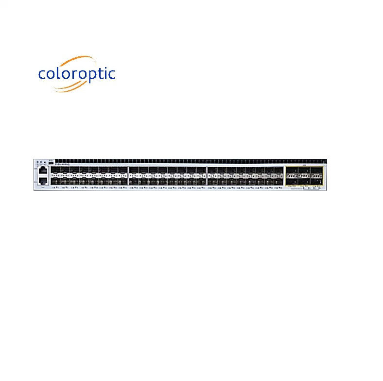 48 ports 10G Commutateur réseau haute vitesse AC/DC alimentation électrique 1 console
