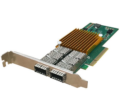 Carte réseau Infiniband Pcie 40G Adaptateur réseau Ethernet à double port optique NIC