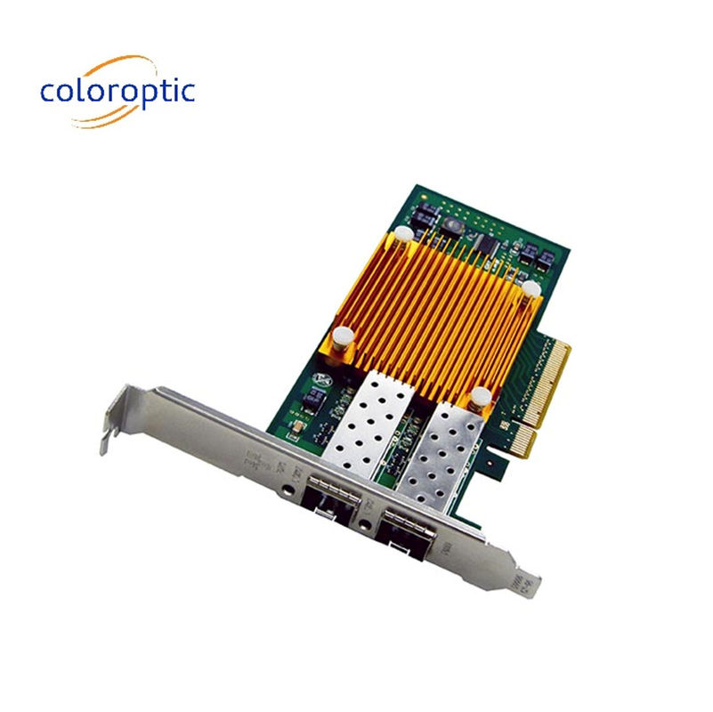 10G à double port Pcie carte optique NIC Pci Express 3.0 Pcie carte Gigabit