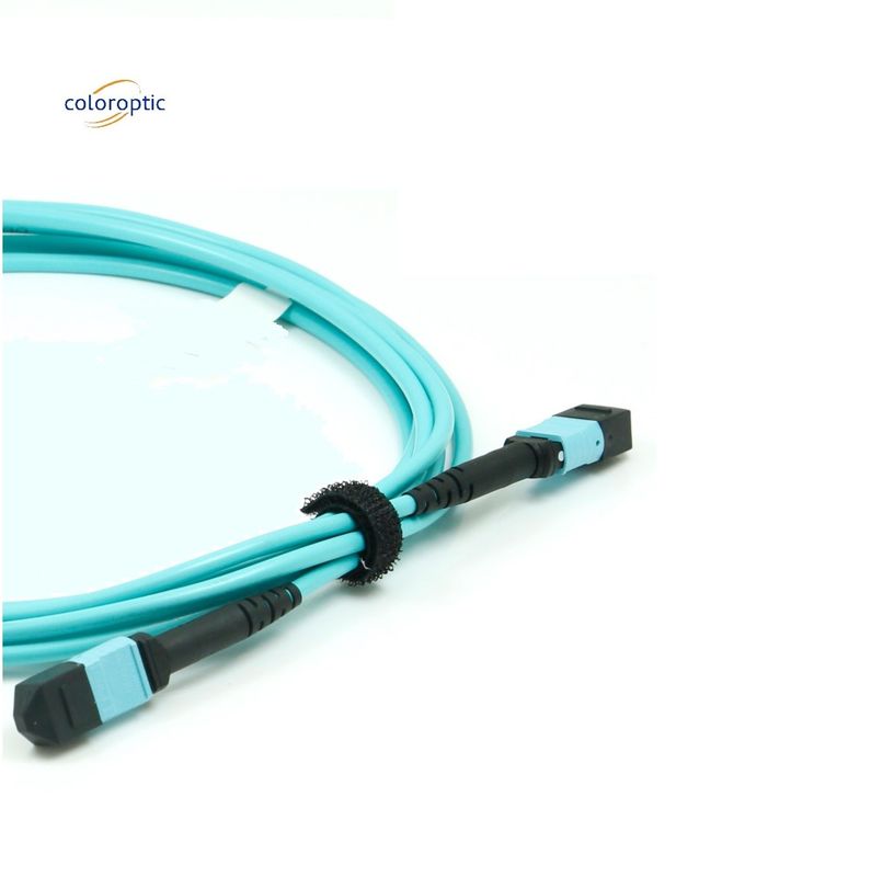 Corde de patch optique MPO -4°C - 85°C Température de stockage avec connecteur